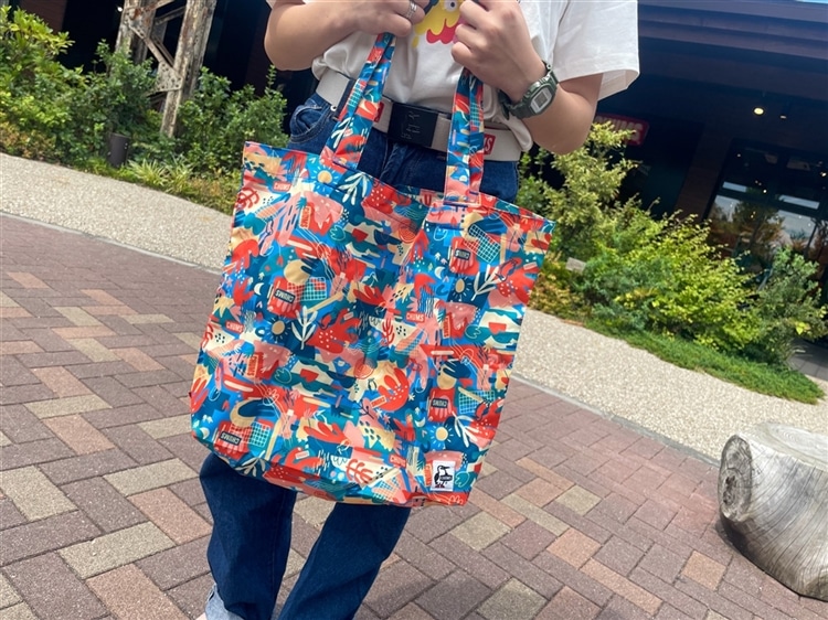 昭島店☆新作!!コンパクトなエコバッグが登場!! | CHUMS(チャムス ...