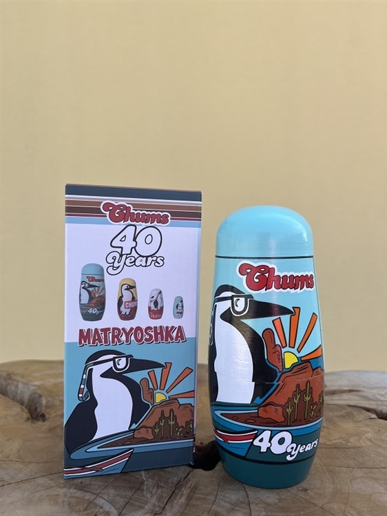 表参道店☆あそびゴコロ満点なノベルティ「CHUMS 40 Years Matryoshka 