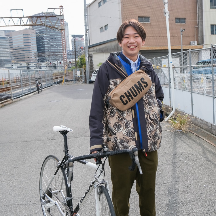 大阪店☆自転車に乗ってお出かけする時はチャムスのバッグで🚲 | CHUMS