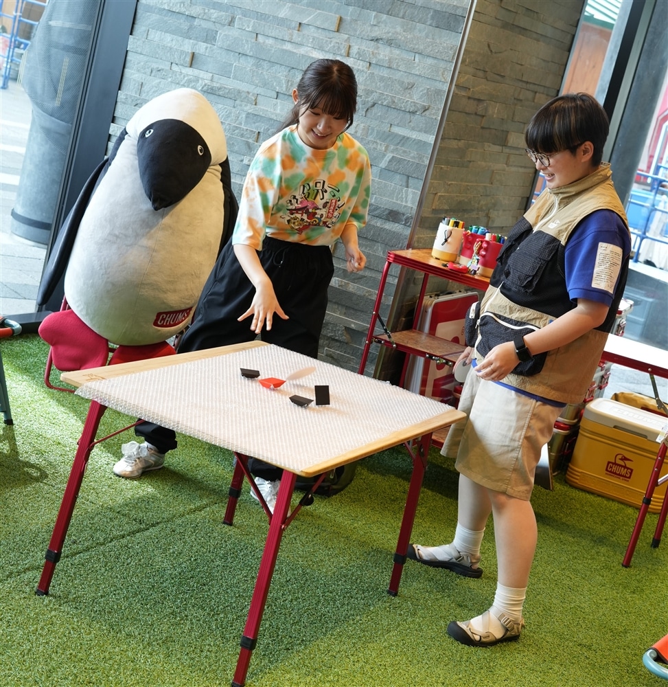 東京ソラマチ店☆メンコ作りWSが帰ってきた🔥 | CHUMS(チャムス)|アウトドアファッション公式通販