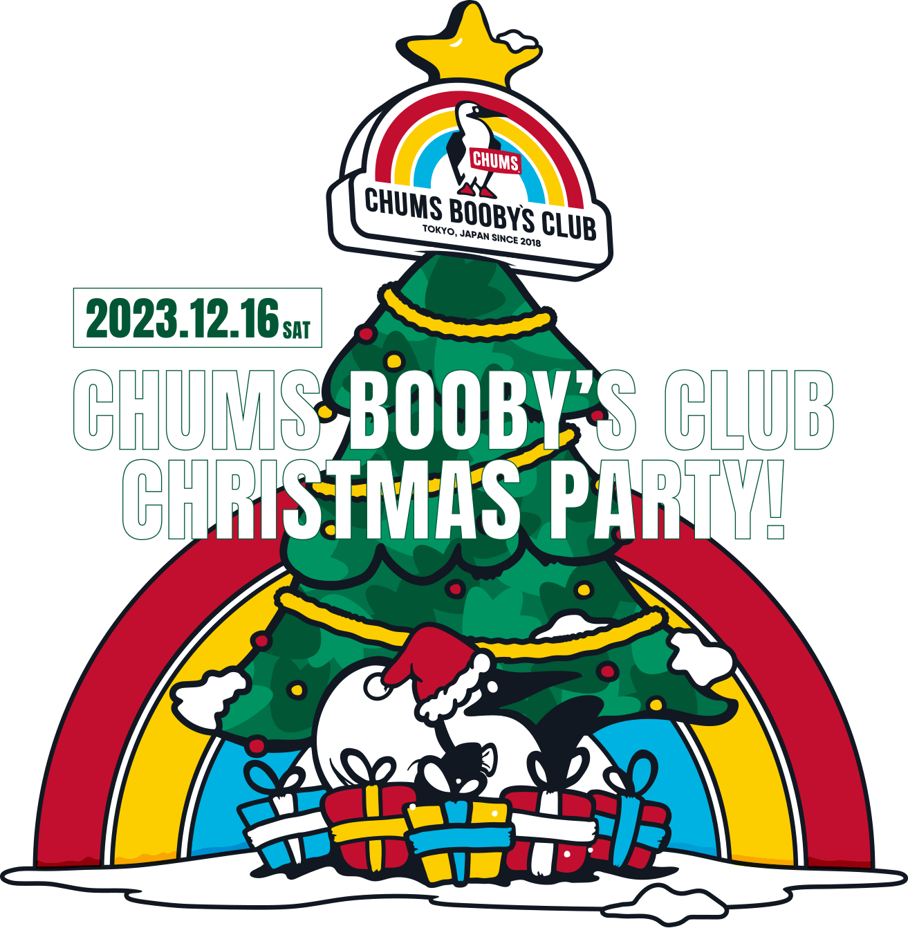 CHUMS BOOBY'S CLUB RAINBOW会員限定 X'masパーティー