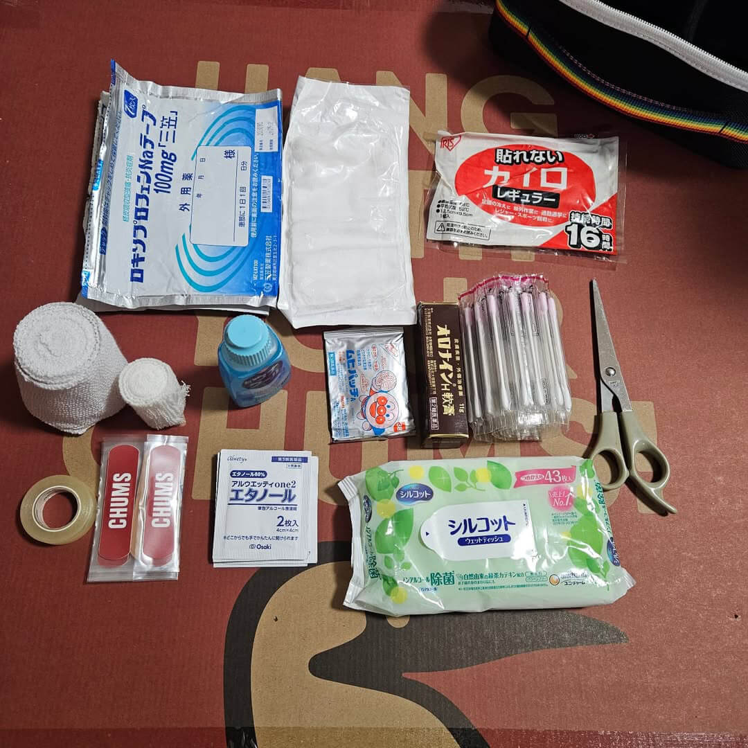 これだけのアイテムが収まります！