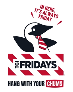 CHUMS x TGI FRIDAYS　初コラボで、ポップでおいしい冒険へ