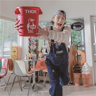 CHUMS×THOR初コラボ！ レトロアメリカンなデザインが特徴の 『CHUMS×THOR Round Container Set 12L』