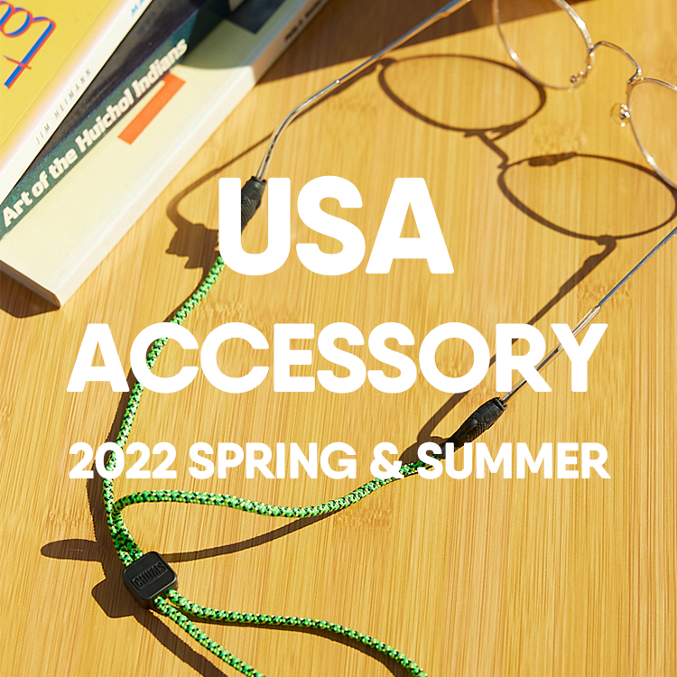 新たなラインアップが登場！CHUMSのルーツ、リテイナー・USAアクセサリー