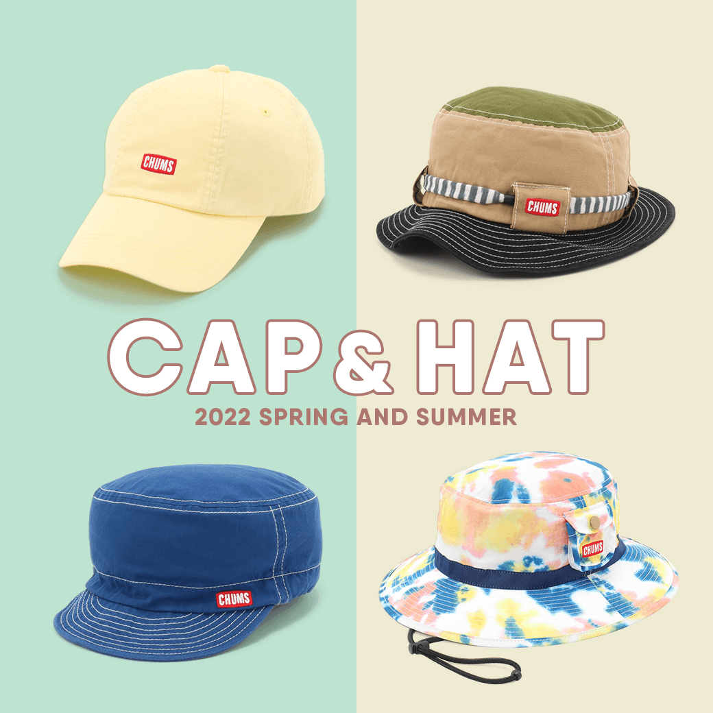 日差しが降り注ぐシーズンにぴったりのキャップやハットなど、人気の帽子をご紹介！