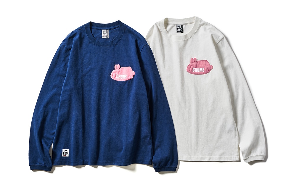 【限定】ラビットポケットロングスリーブTシャツ