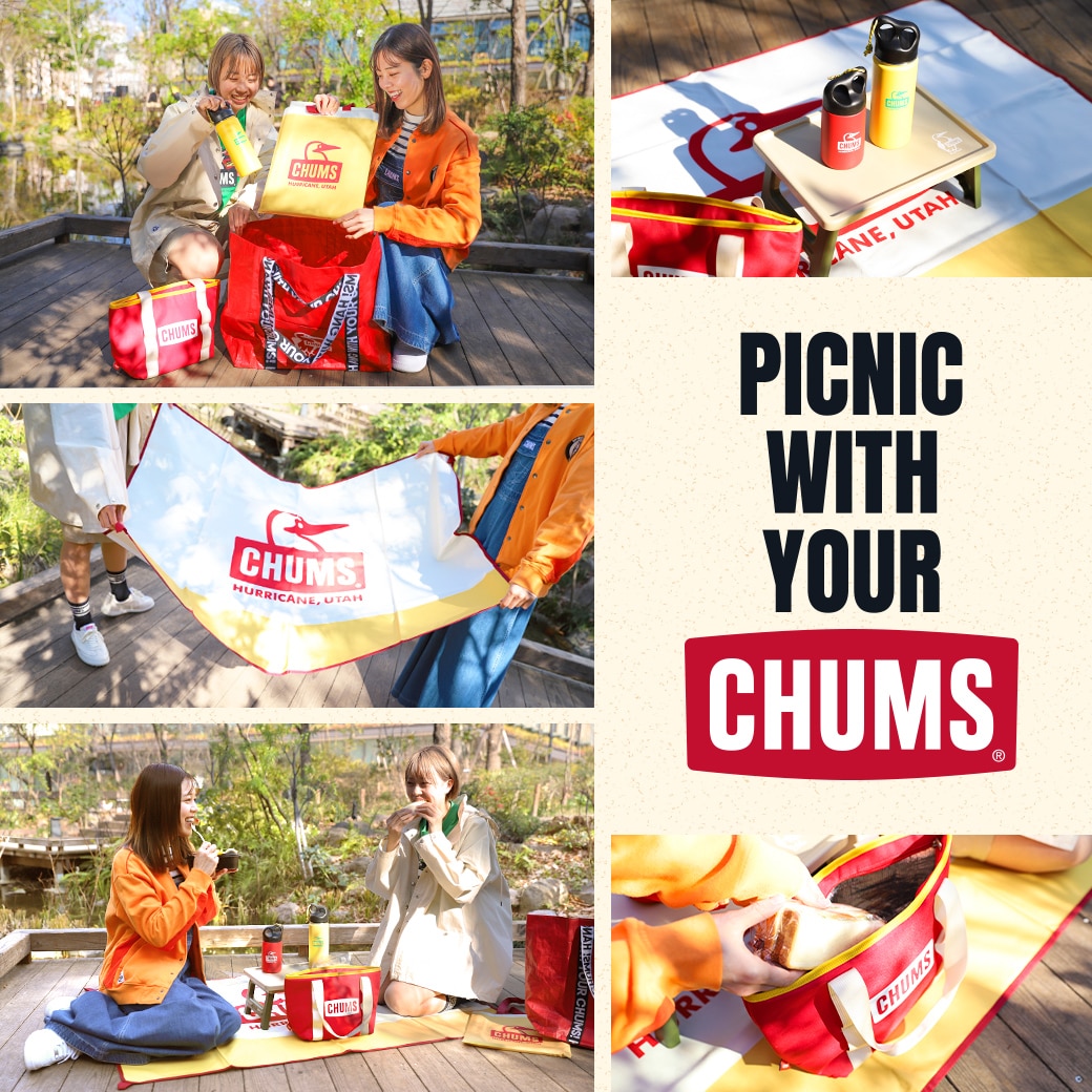 PICNIC WITH YOUR CHUMS !　ピクニックをもっと楽しく！