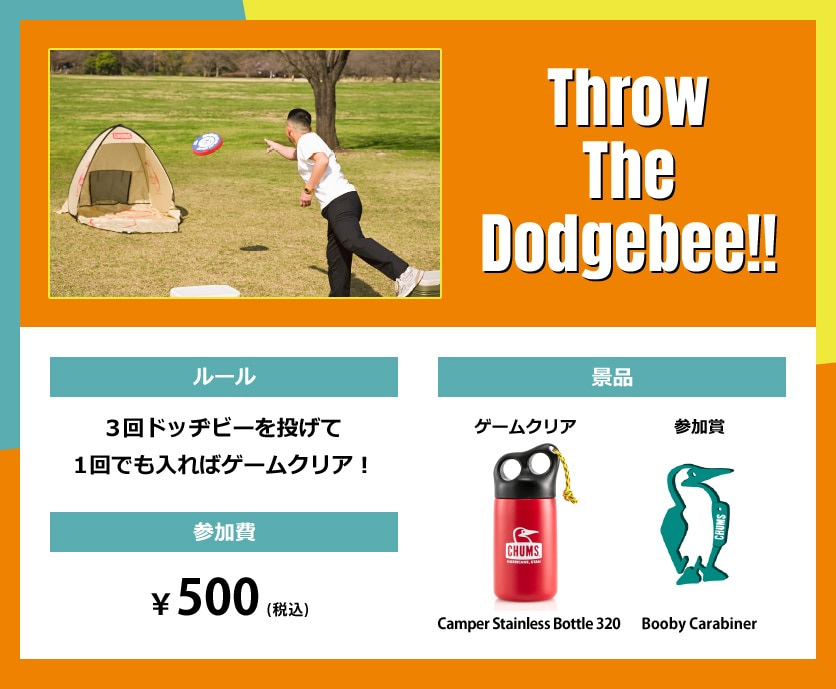 Throw The Dodgebee 1回500円
