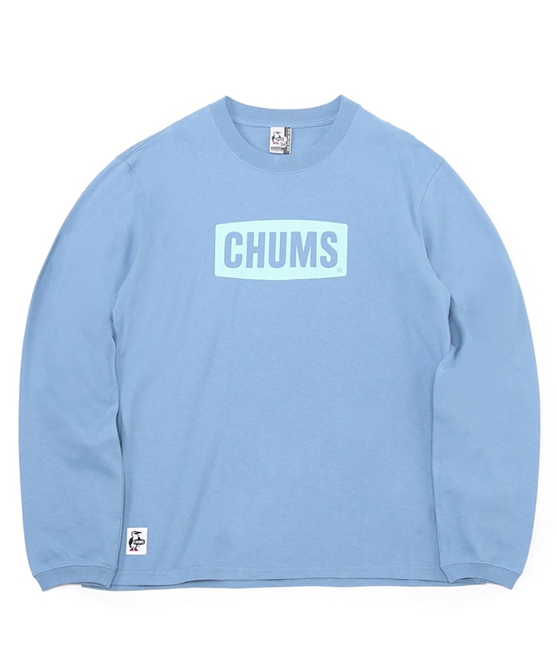 チャムスロゴブラッシュドロングスリーブTシャツ