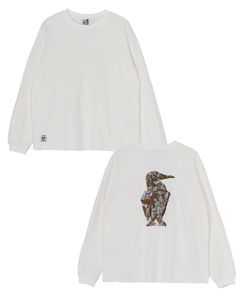 シンジロウタナカオーバーサイズドBBLブラッシュドロングスリーブTシャツ
