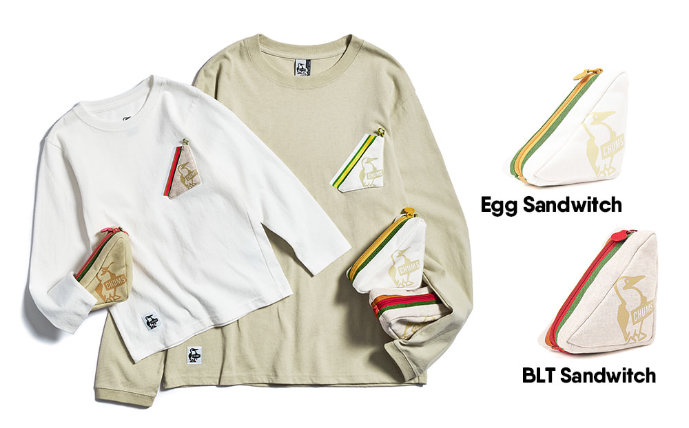 【限定】サンドウィッチポケットロングスリーブTシャツ