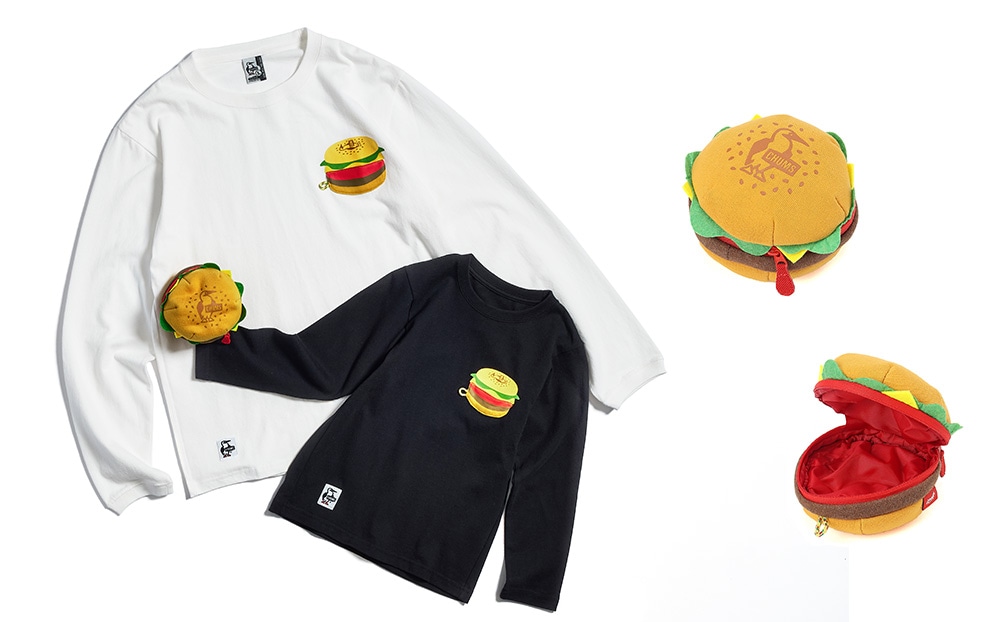 【限定】ハンバーガーポケットロングスリーブTシャツ