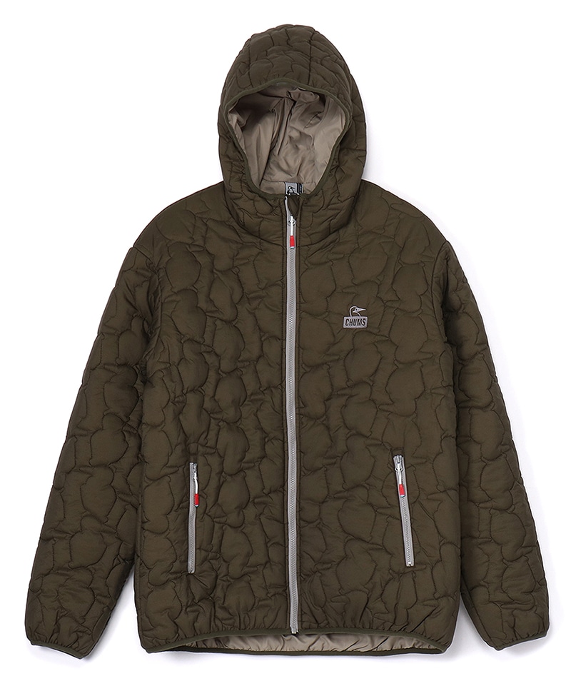 Booby Stitch Padded Hoodie