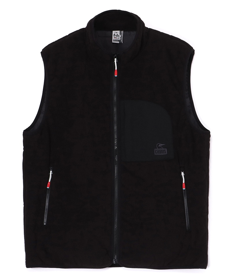 Booby Stitch Fleece Vest
