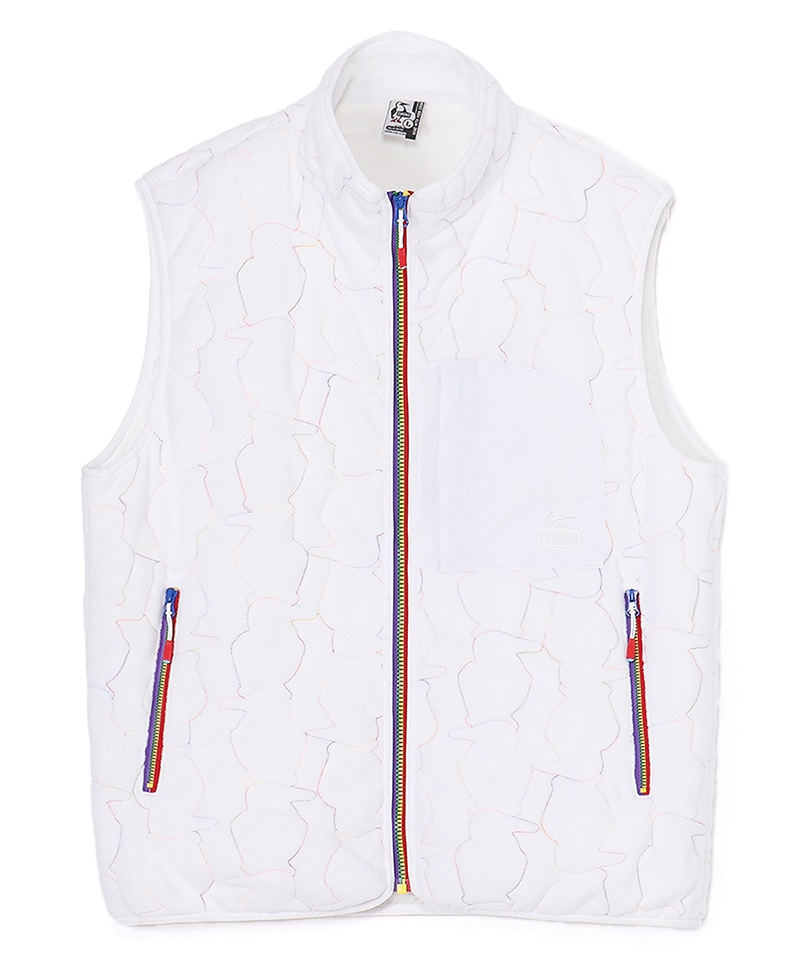Booby Stitch Fleece Vest