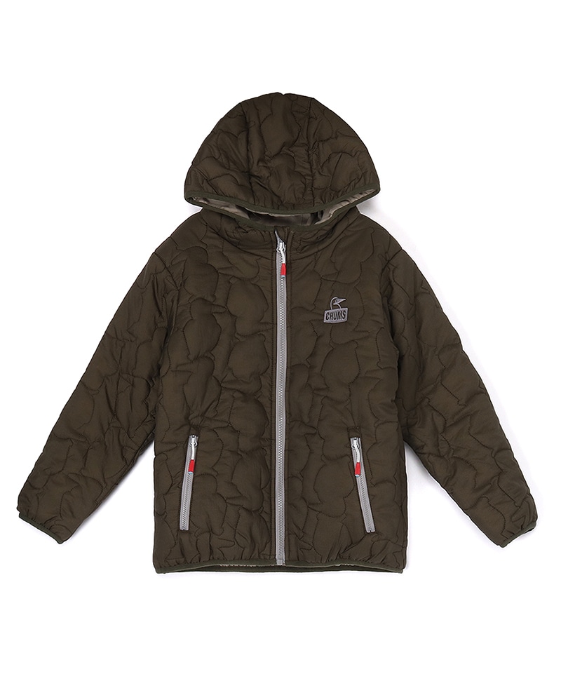 Kid's Booby Stitch Padded Hoodie