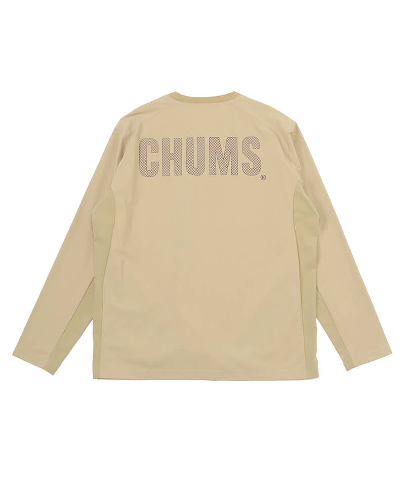 エアトレイルストレッチチャムスロングスリーブシャツTシャツ