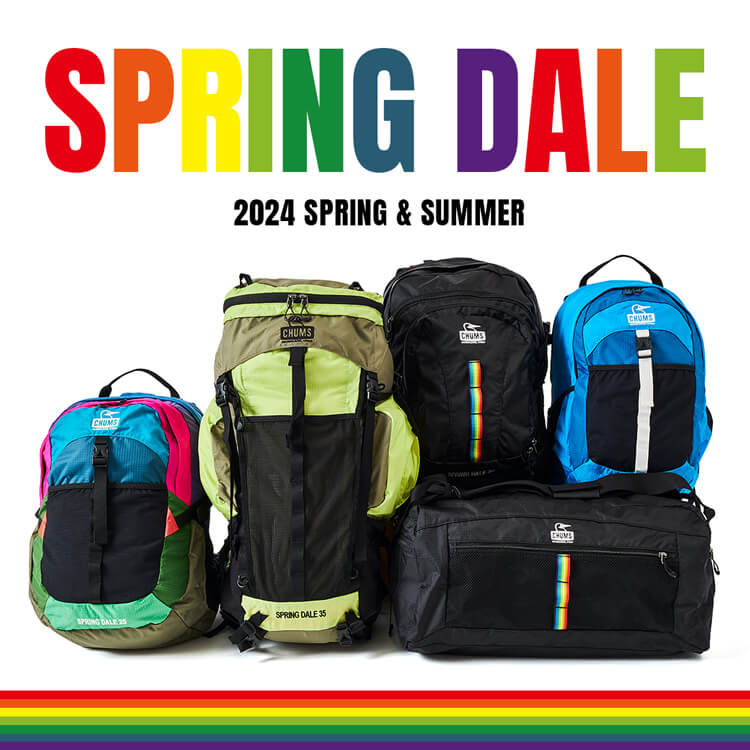 アウトドアに必要な機能性と普段使いできるファッション性を兼ね揃えた"Spring Dale(スプリングデール)” に新色・新作が登場！