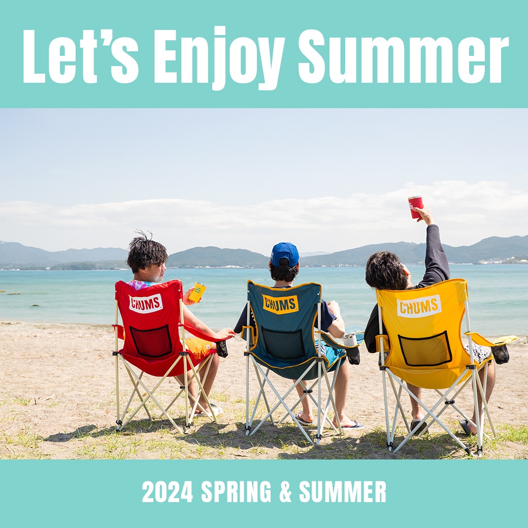 チャムスと一緒に夏を楽しもう！BBQや海水浴におすすめの夏レジャーアイテム
