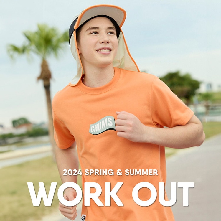 タウンユースから登山、ランニングなどあらゆるアクティブシーンに活躍する新シリーズ“WORK OUT”