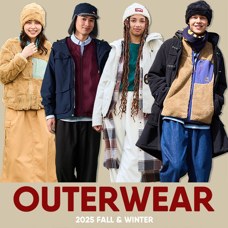 寒い季節も快適に！アウトドアからタウンユースまでCHUMSのアウター特集