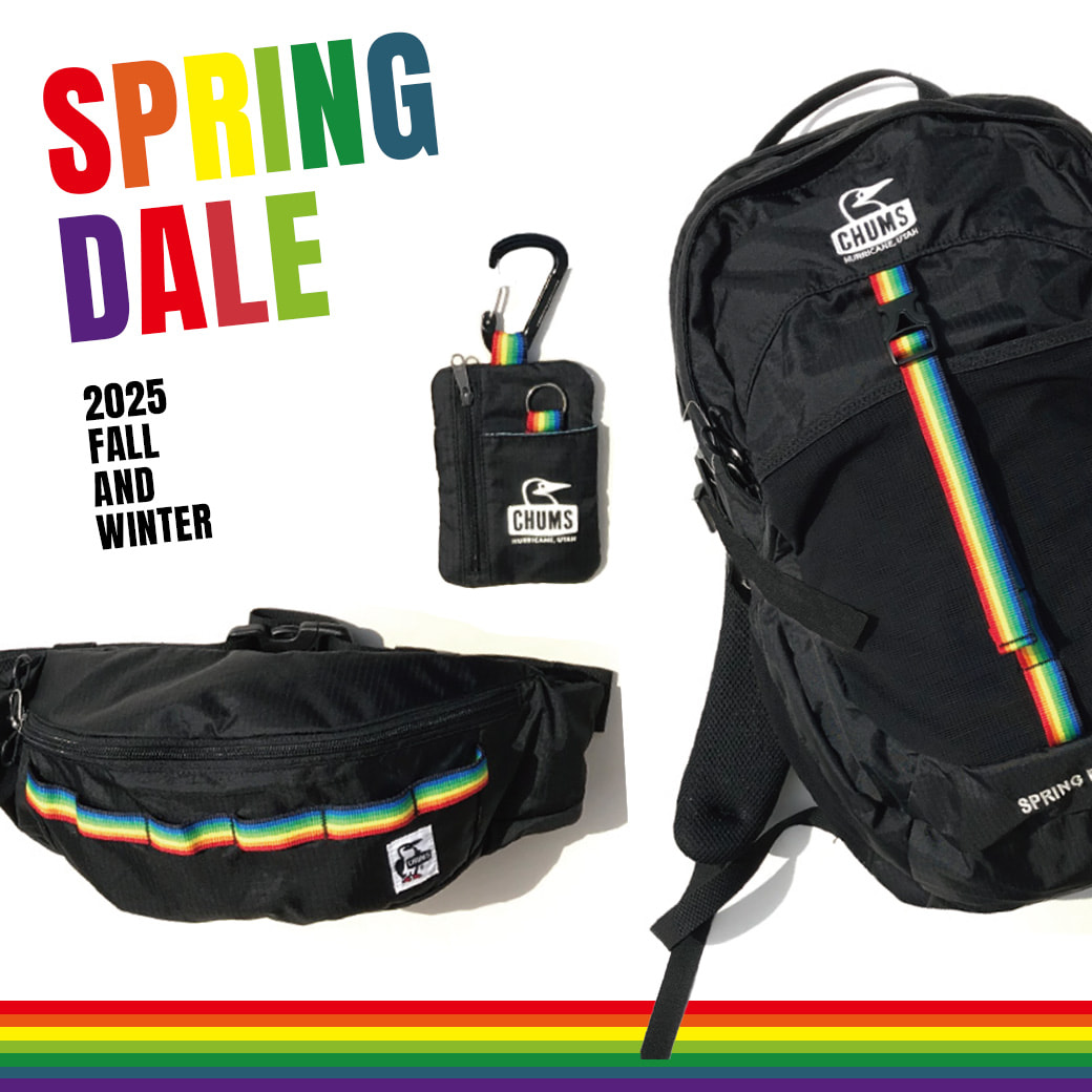 アウトドアに必要な機能性と普段使いできるファッション性を兼ね揃えた"Spring Dale(スプリングデール)” に新色・新作が登場！