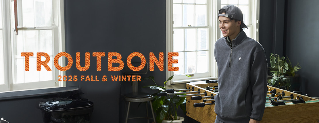 シンプル＆シックな今期の新顔！ “Troutbone（トラウトボーン）シリーズ”