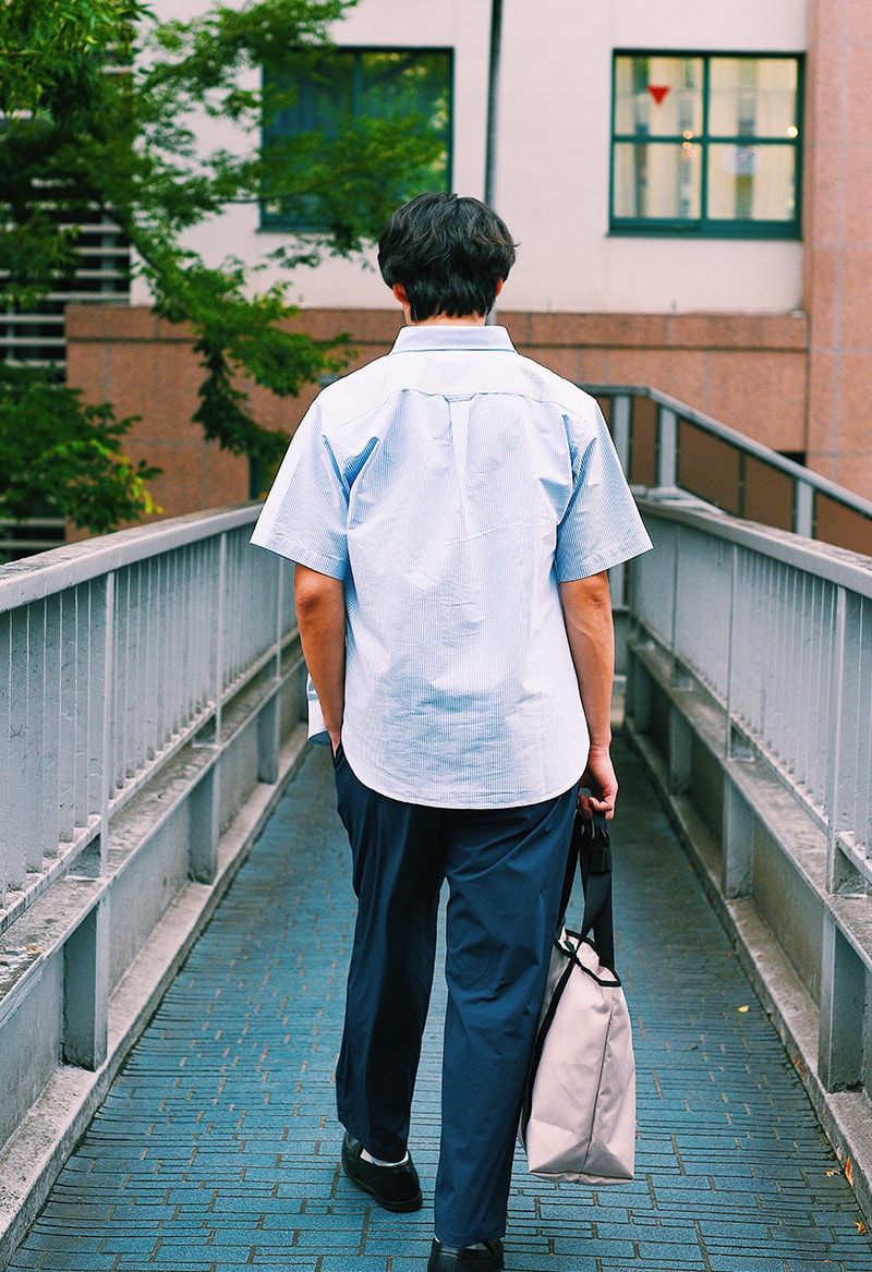 ミントカラーで爽やかに！きれいめカジュアルコーデ【Booby Face T-Shirt】