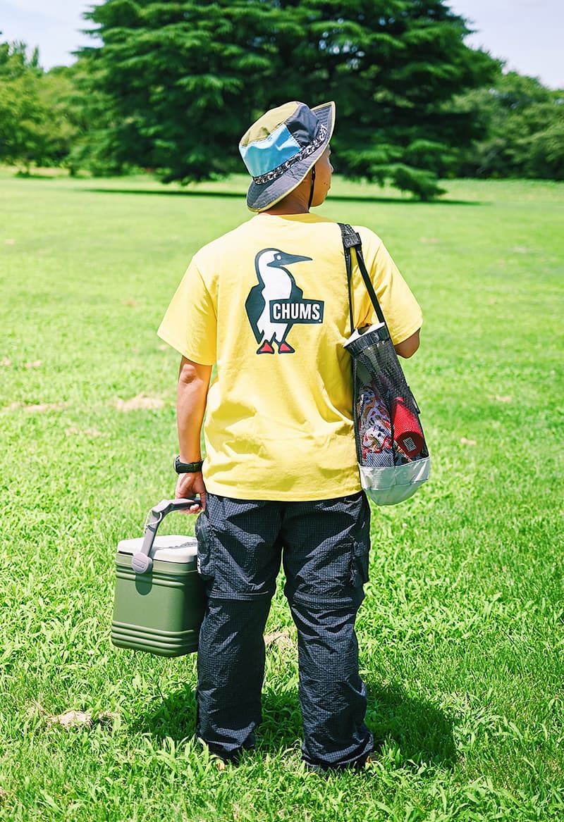 かっこいいけど遊び心も取り入れたキャンプコーデ！【Booby Logo T-Shirt】