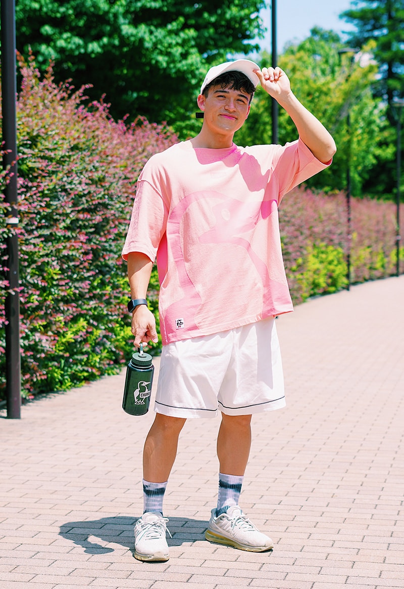 シティボーイ風スポーツコーデ【Big Booby T-Shirt】