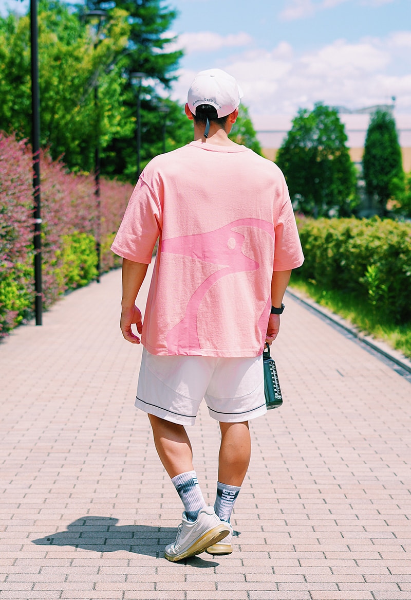 シティボーイ風スポーツコーデ【Big Booby T-Shirt】