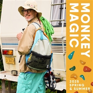 MONKEY MAGIC × CHUMS 視覚障害を持つクライマーへの支援アイテム