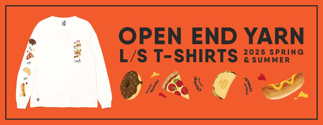 OPEN END YARN L/S(OEYロングTシャツ)