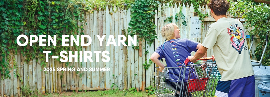 CHUMSの夏の定番アイテム！OPEN END YARN Tシャツ