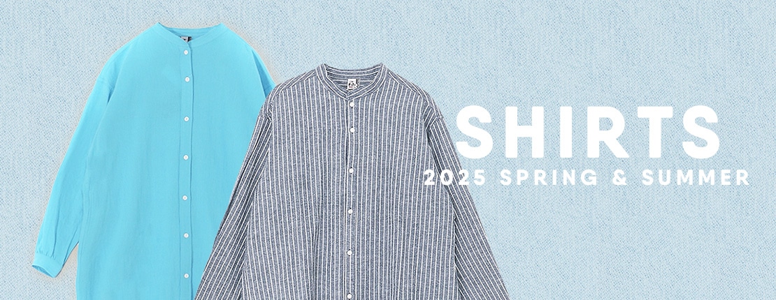 春にさらっと着たい、シャツ入荷しました！素材やシルエットがアップデート！