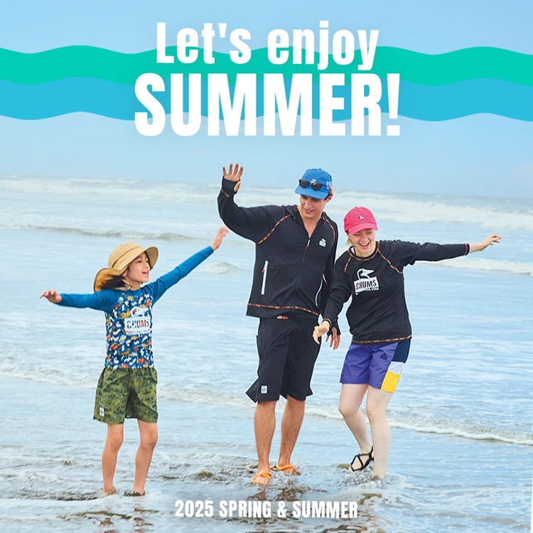 チャムスと一緒に夏を楽しもう！BBQや海水浴におすすめの夏レジャーアイテム