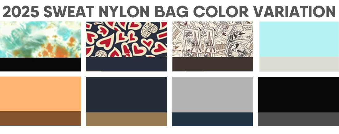 25SS SWEAT NYLON BAG COLOR VARIATION