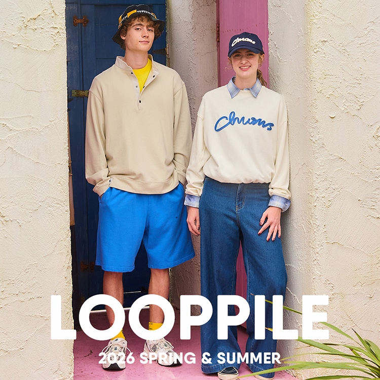 ふんわりやわらかな風合いとサラッとした着心地が魅力のループパイル