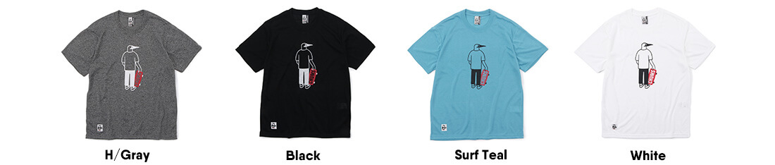 スケートボーディングブービードライTシャツ