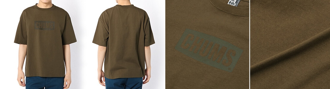 ヘビーウエイトチャムスロゴTシャツ