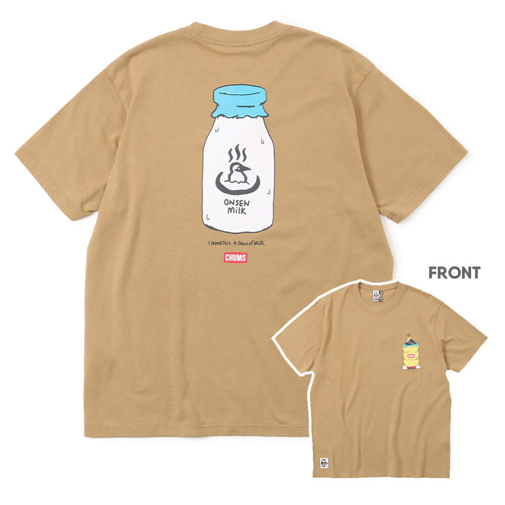ミルクアフターオンセンTシャツ