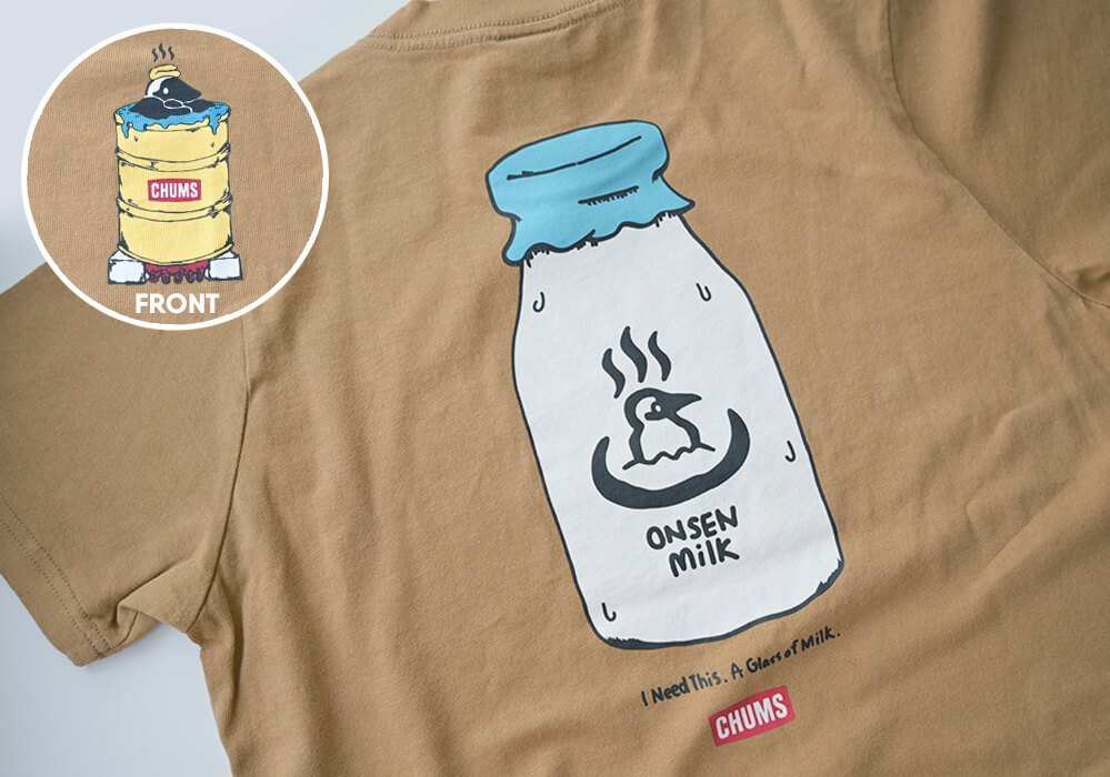 ミルクアフターオンセンTシャツ
