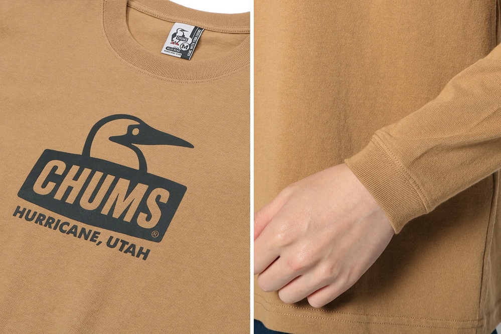 ブービーフェイスロングスリーブTシャツ