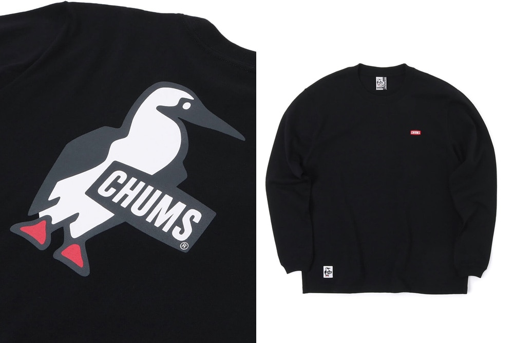 ブービーロゴロングスリーブTシャツ