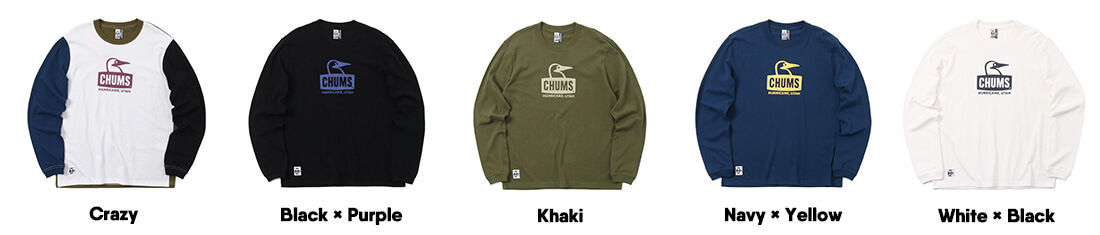 ブービーフェイスロングスリーブTシャツ