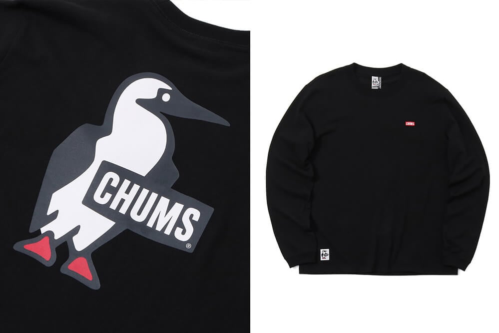 ブービーロゴロングスリーブTシャツ