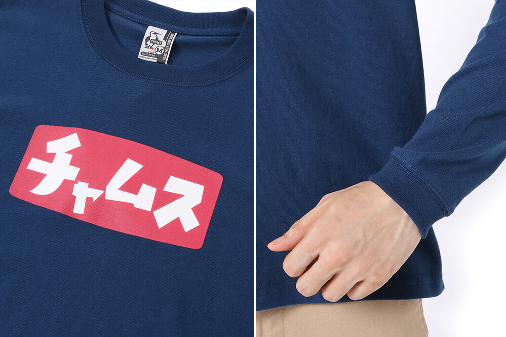 カタカナロゴロングスリーブTシャツ