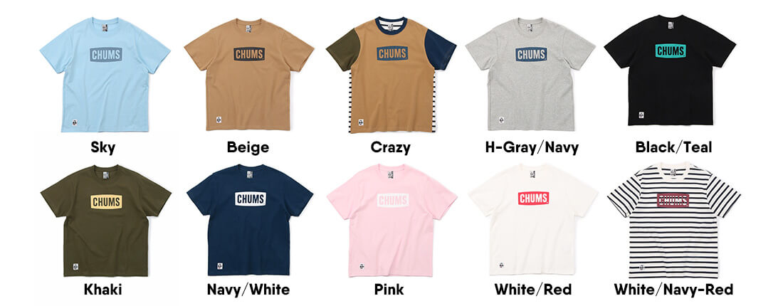 チャムスロゴTシャツ