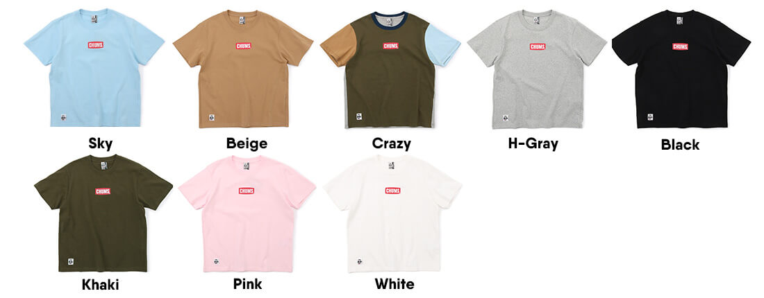 ミニチャムスロゴTシャツ